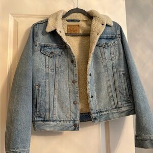 Levi’s Sherpa Lined Denim Jacket